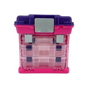 Vintage Plano Organizer Storage Box Tackle Craft Tool Case Drawers Work USA